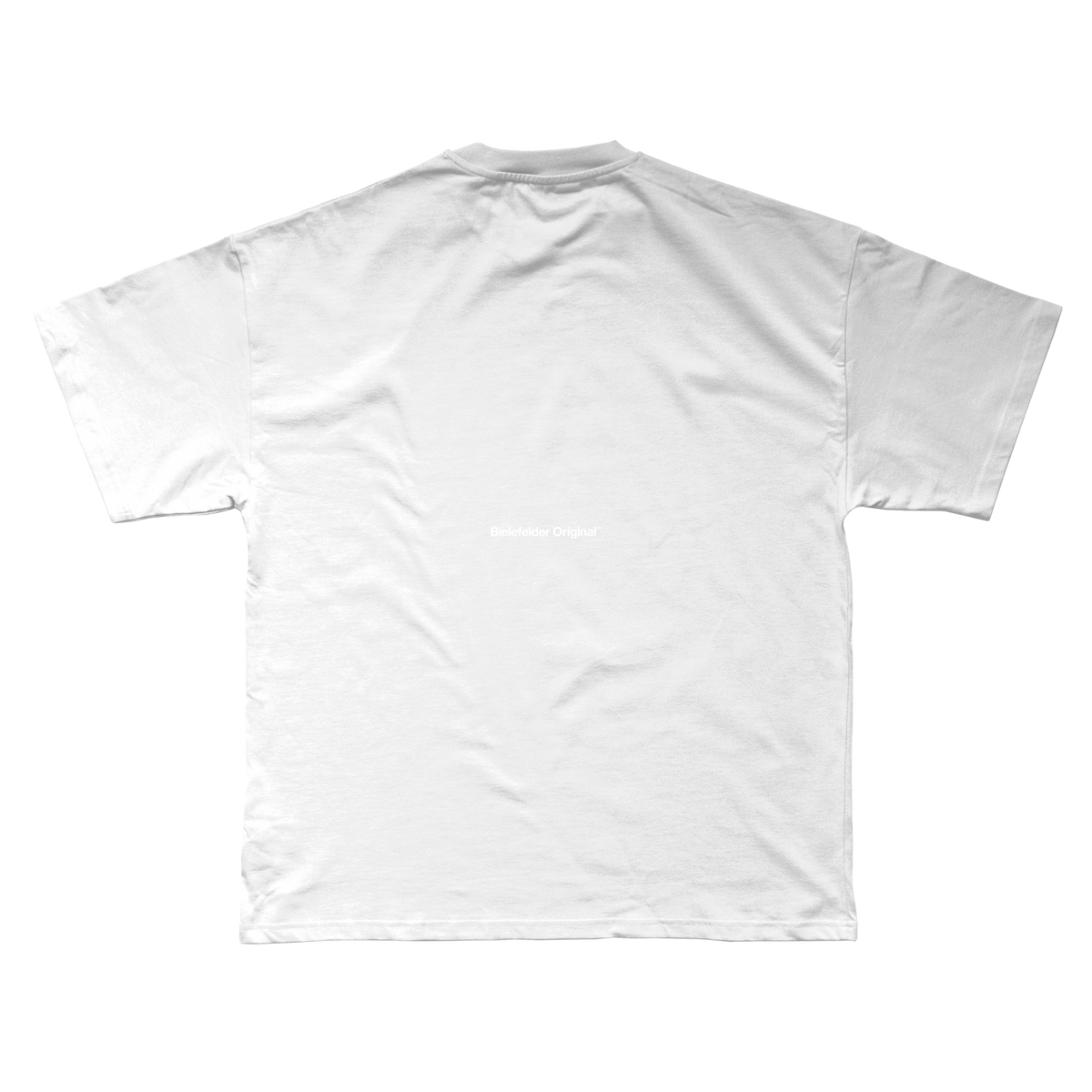 weißes T-Shirt Streetwear - Logo Bielefelder Original - Rücken