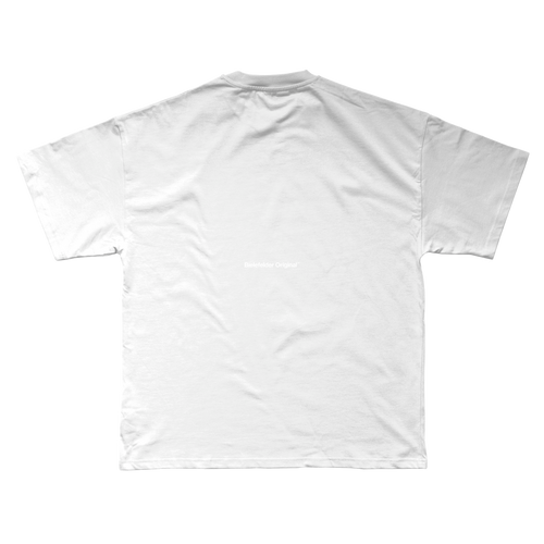 weißes T-Shirt Streetwear - Logo Bielefelder Original - Rücken