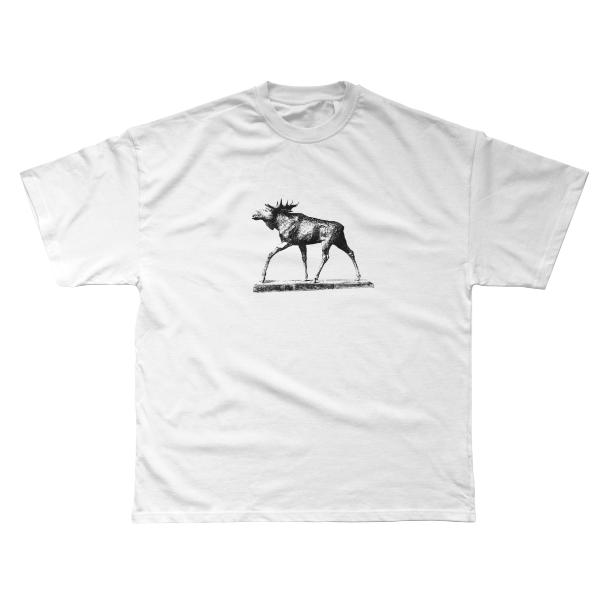 Elch Oetkerpark Bielefeld weißes T-Shirt - Grafik Design - Streetwear 